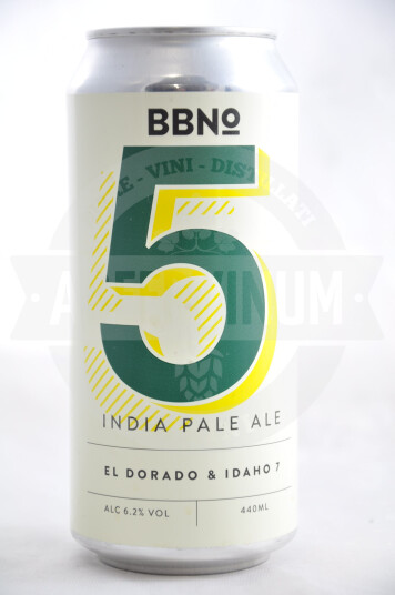 Birra BBNo 5 India Pale Ale El Dorado & Idaho 7 Lattina 44cl