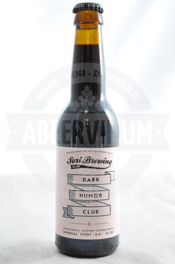 Birra Sori Dark Humor Club Bourbon Vanilla Cacao Nibs Cold Brew Espresso 33cl