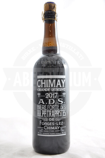 Birra Chimay Grande Rèserve serigrafata 2017 75 cl