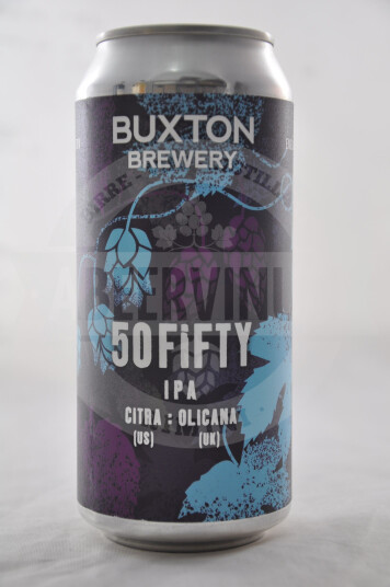 Birra Buxton 50 Fifty (US:UK) Citra Olicana lattina 44cl