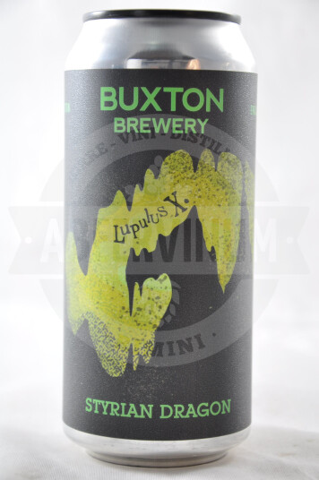 Birra Buxton Lupulus X Styrian Dragon lattina 44cl