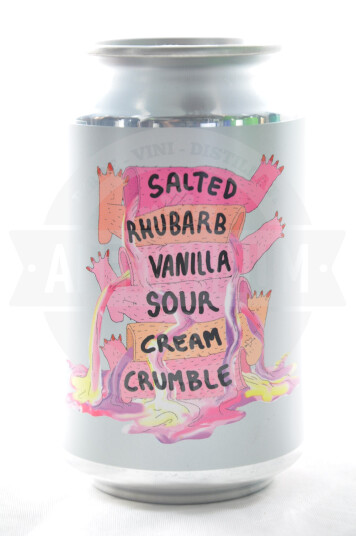 Birra Lervig Salted Rhubarb Vanilla sour Cream Crumble Lattina 33cl