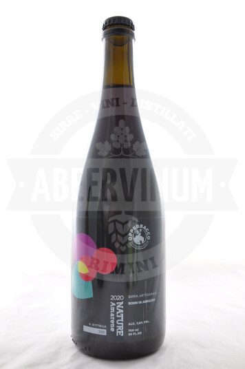 Birra Opperbacco Nature Amarene 2020 bottiglia 75cl