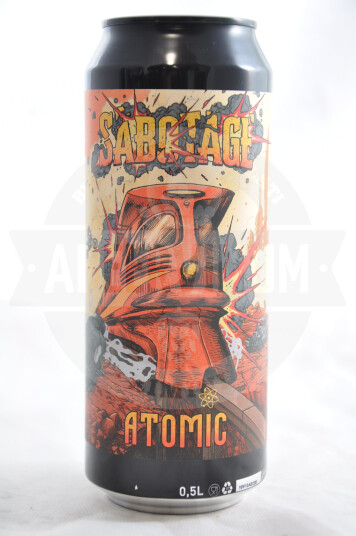 Birra Sabotage Atomic lattina 50cl