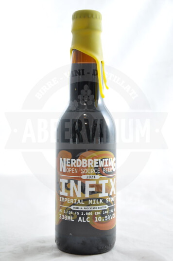 Birra Nerdbrewing Infix Imperial Milk Stout - Vanilla Macchiato Edition 33cl