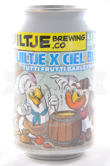 Birra Uiltje X Ciel Bleu Tutti Frutti Barley Wine Lattina 33cl