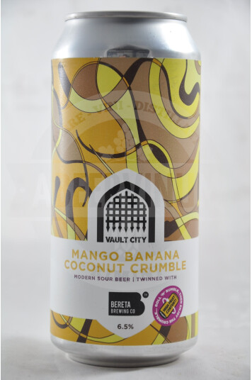 Birra Vault City Mango Banana Coconut Crumble lattina 44cl