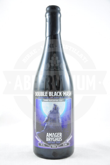 Birra Amager Double Black Mash Bourbon Double Oak Barrel Aged Version 2020 75cl