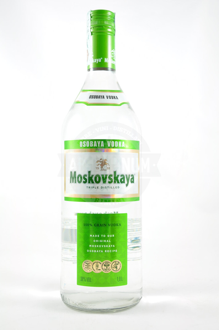 Vendita Vodka Moskovskaya 1L - Osobaya al miglior prezzo | Scopri il  catalogo di Vodka su Abeervinum Shop online