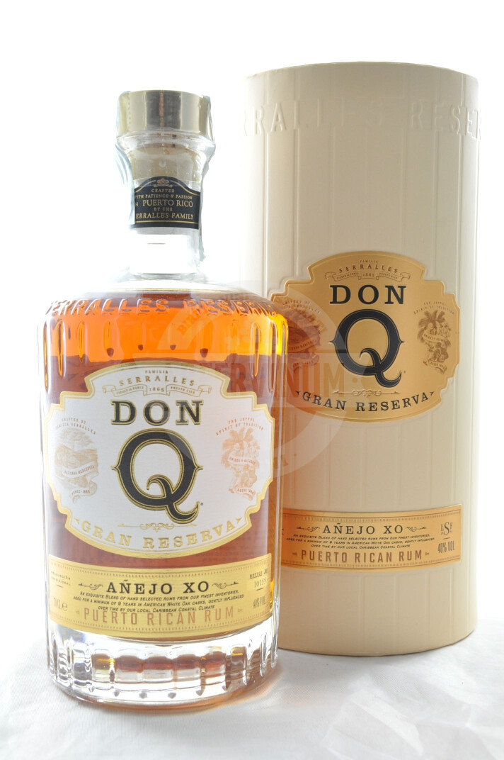 Vendita Rum Don Q Gran Reserva Añejo XO 70cl - Serralles al miglior prezzo  | Scopri il catalogo di Rum - rhunm - ro su Abeervinum Shop online